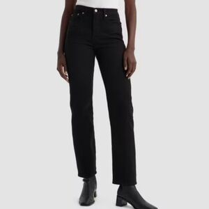 Levi’s women’s high rise straight crop jean